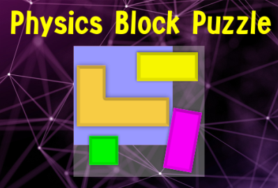 Physics Block Puzzle Template for Construct 3 main cover image